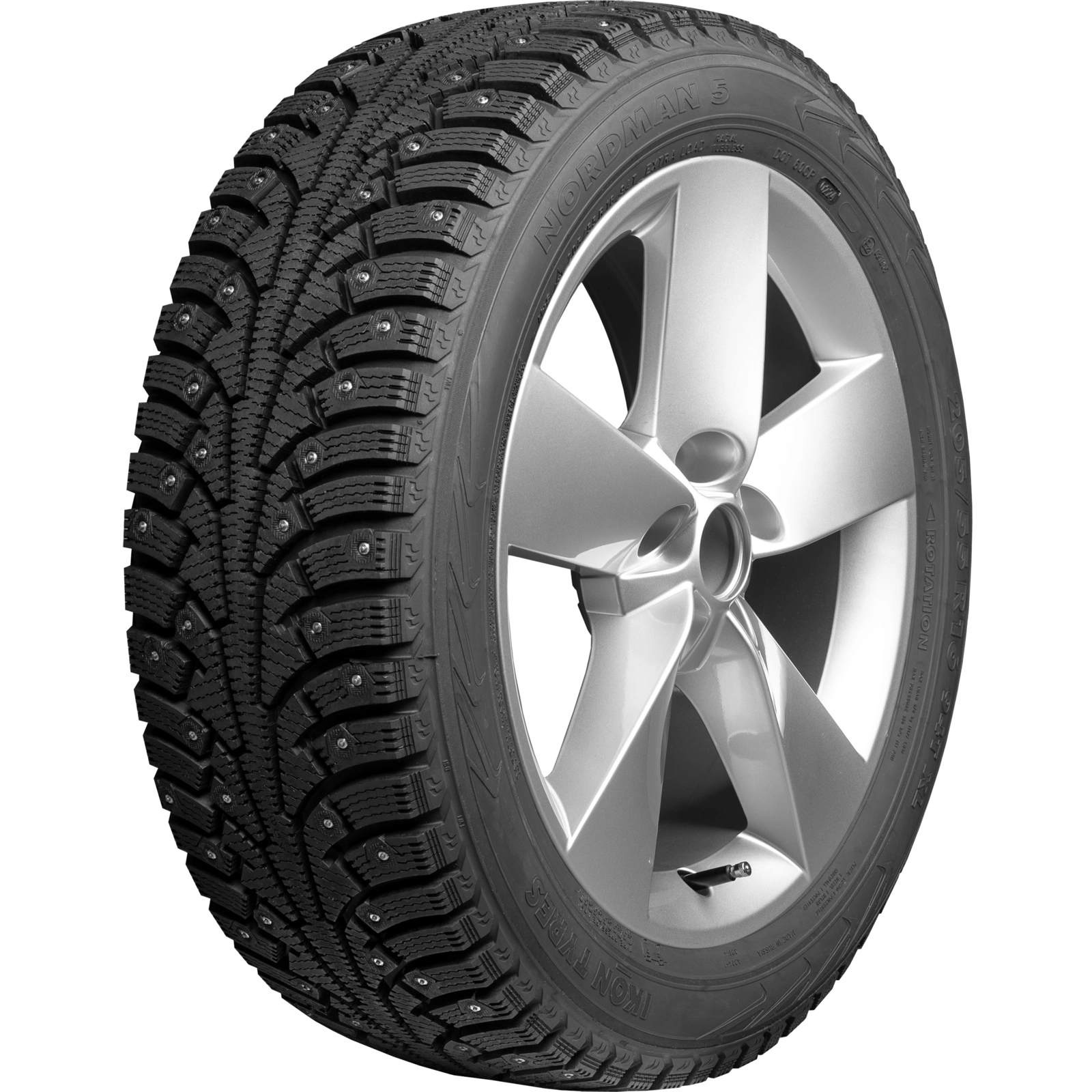  175/70R14/"Ikon Character Ice-5 (Nordman-5)"/84T/шип/льготный шиномонтаж (пауэр)