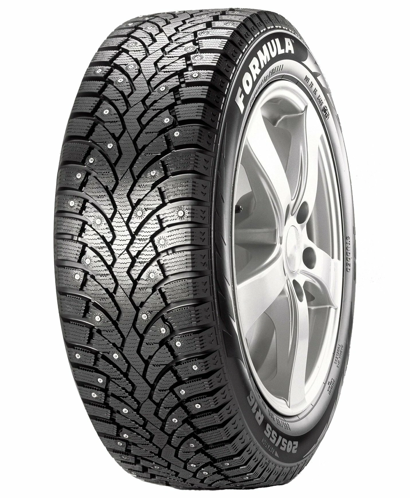  175/65R14/"Pirelli Formula Ice"/82T/шип/льготный шиномонтаж (пауэр)