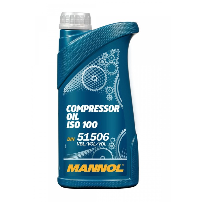  Масло компрессорное "Mannol" compressor oil iso 100 (1л) минеральное