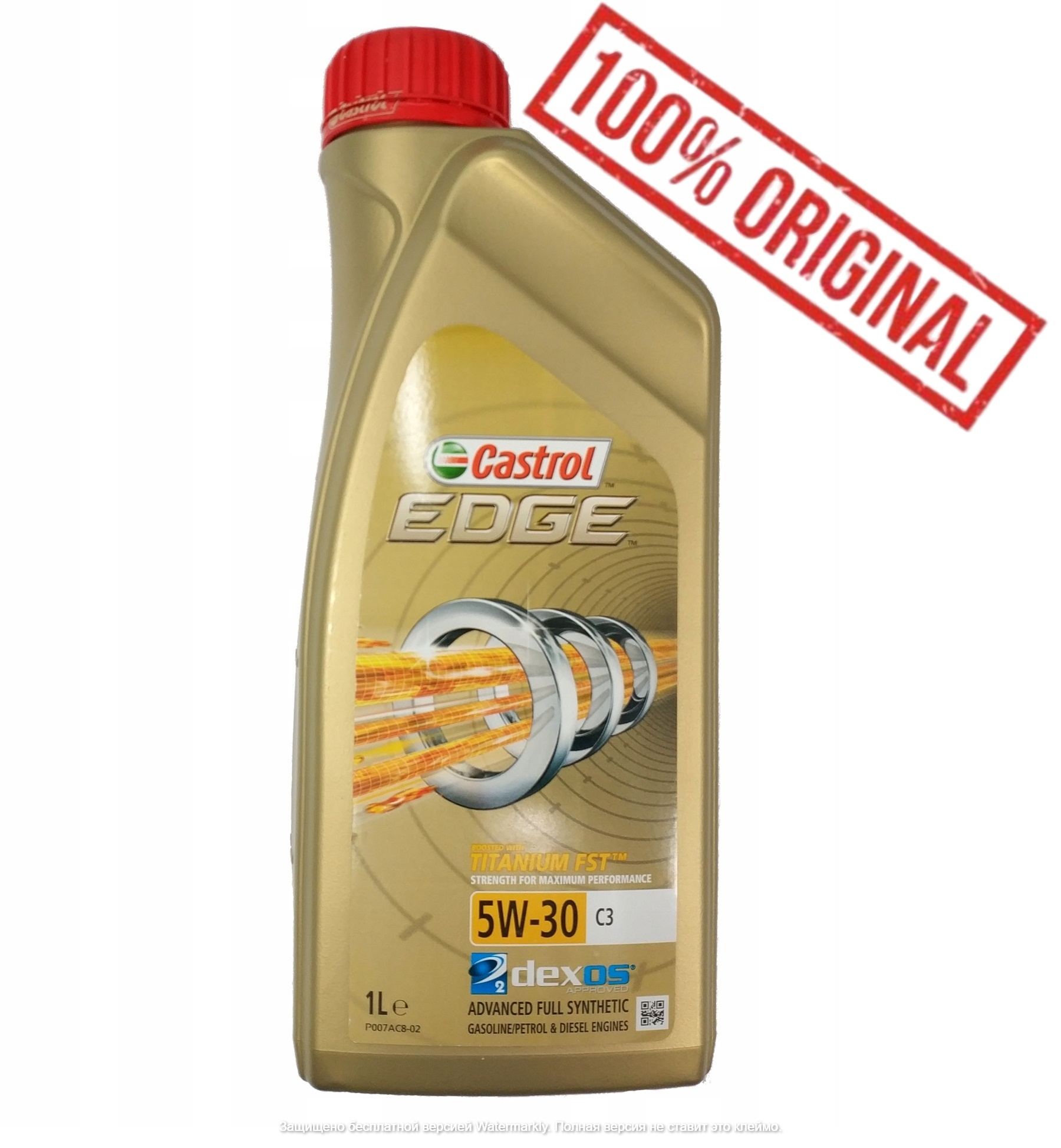  Масло моторное "Castrol" edge LL 5w30 (1л) синтетика