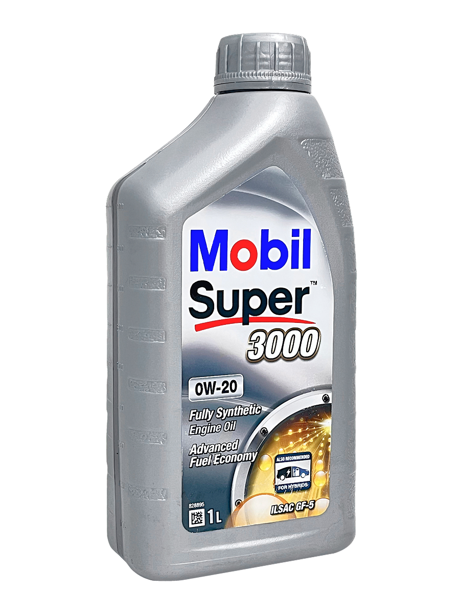  Масло моторное "Mobil" super 3000 sn 0w20 (1л) синтетика