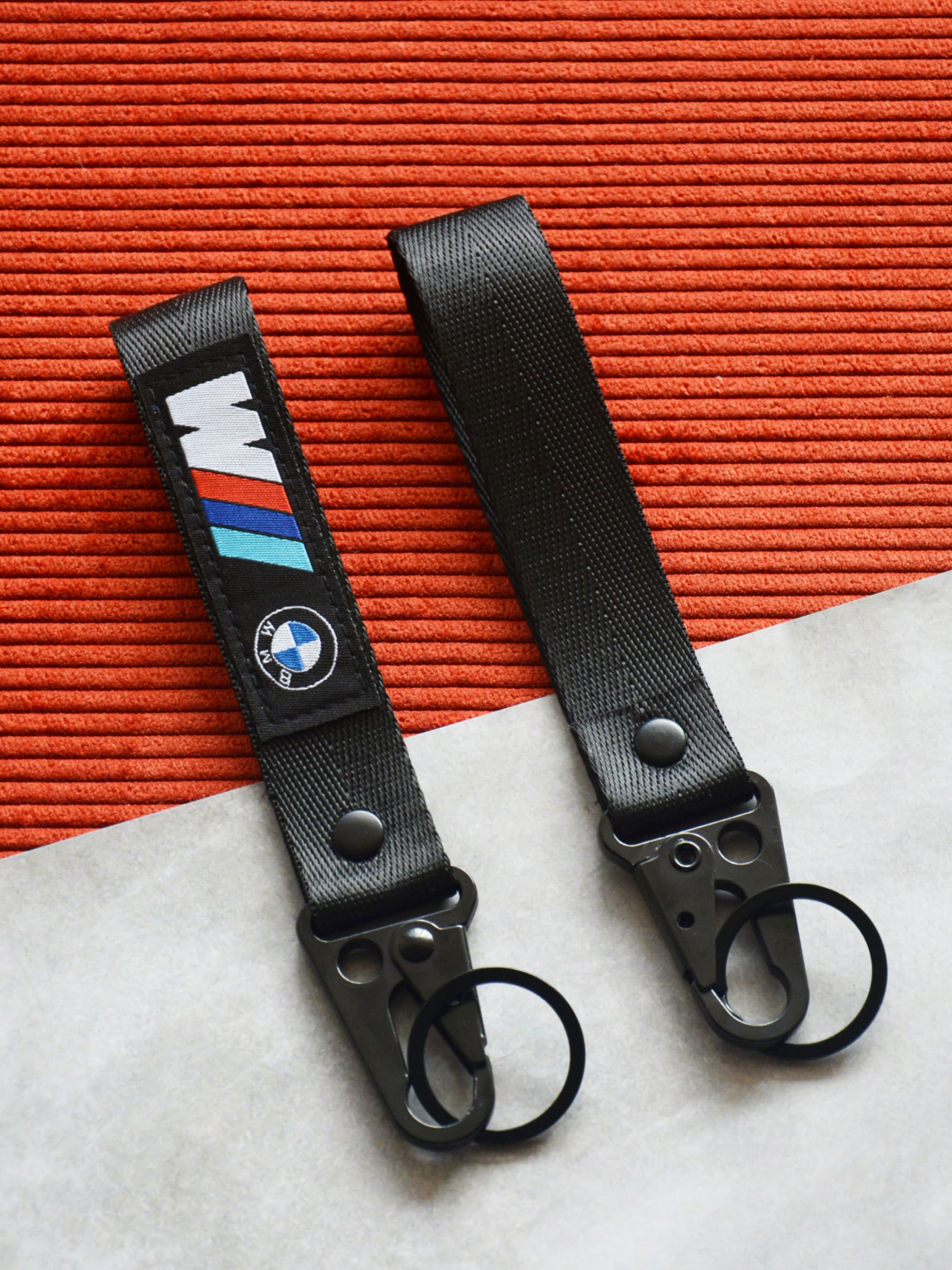  Брелок BMW ткань, лента 12*2.5см