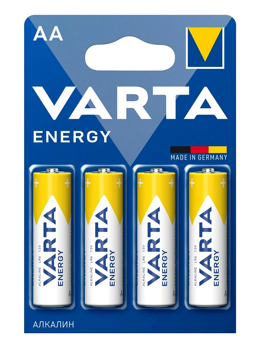 Батарейка Varta Energy AA (LR06) (пальчиковая) (4 шт.)