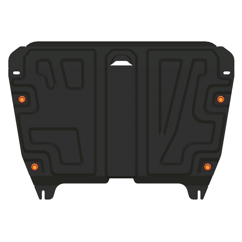 TOYOTA Защита картера и кпп Toyota Hilux 2011-2015 Alfeco только радиатора