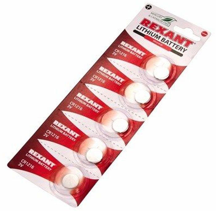 Батарейка "Rexant" cr-1216