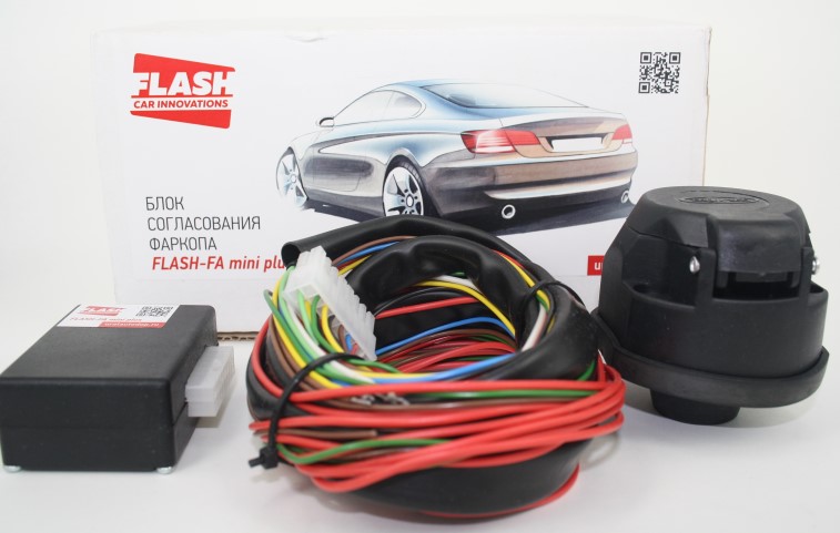  Комплект электрики фаркопа FLASH-FA (mini +)