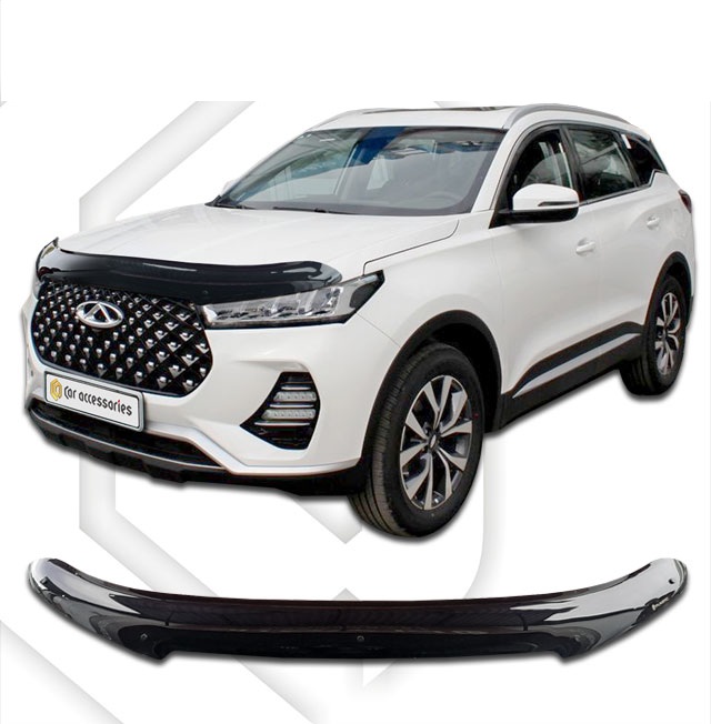 CHERY Спойлер капота Chery Tiggo 8 Pro 2021г- Cobra Tuning
