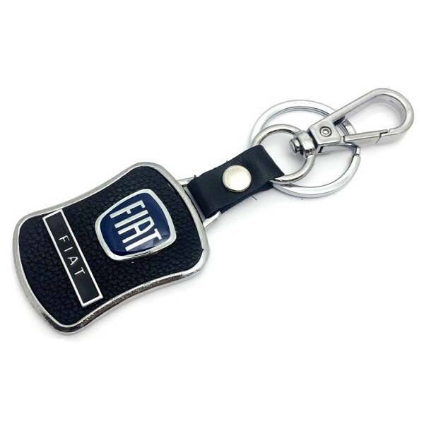  Брелок FIAT металл, кожа