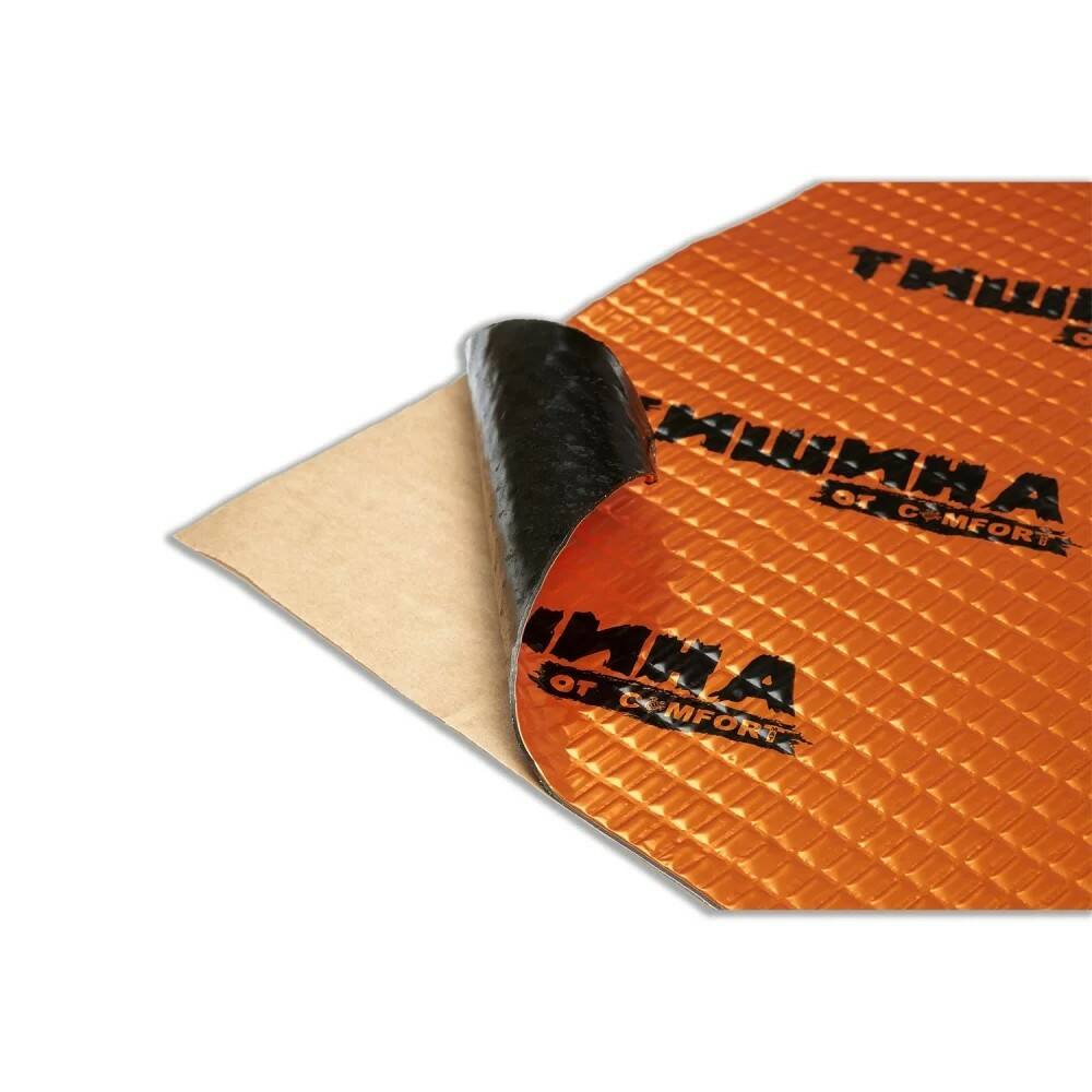  Виброизоляция Comfort Mat Тишина М3 (применение 1-слой двери,крыша,пол и арки салона)