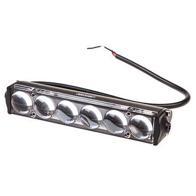  Фара светодиодная "OFF ROAD" (175*30*45мм) прямоугольная, 6 диодов,12V/24V 18W,дальний свет "SKYWAY"