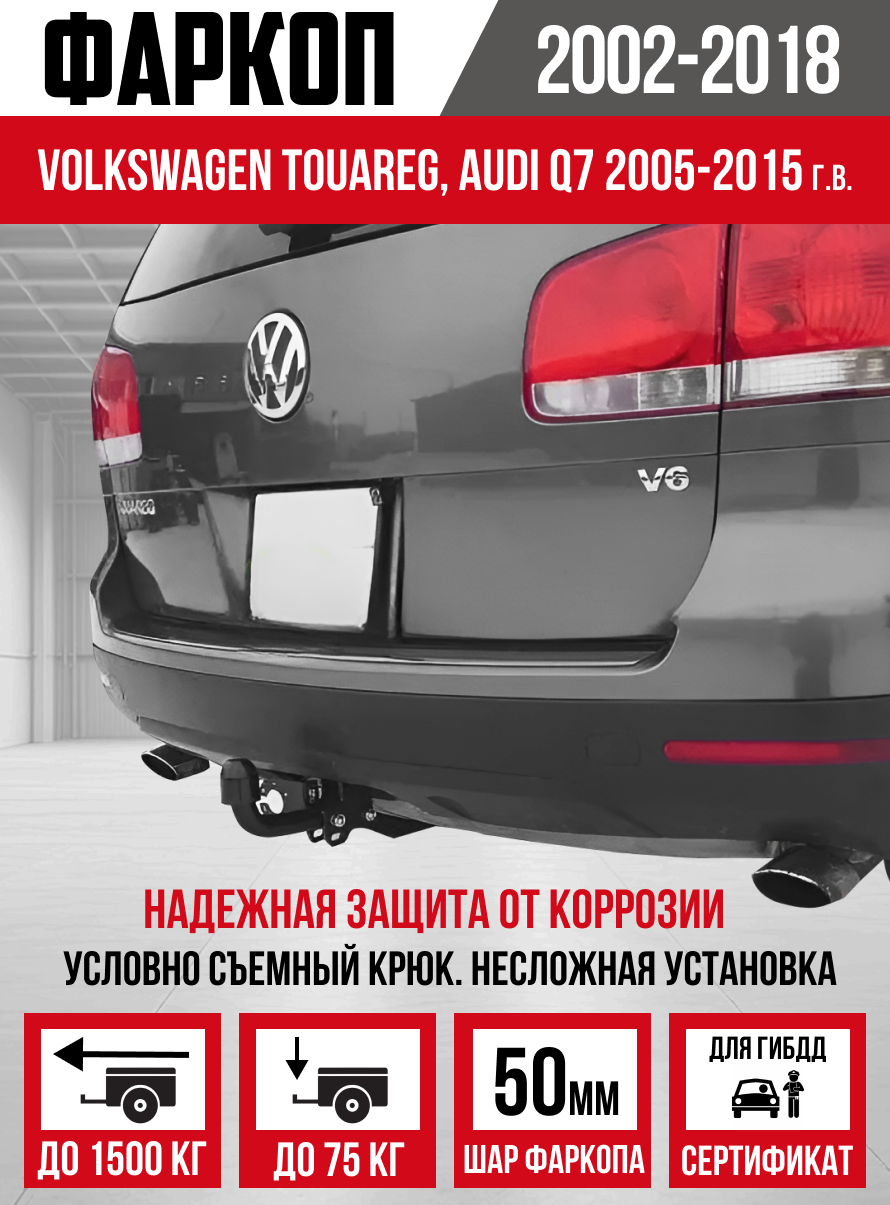 ТСУ- ТСУ- Volkswagen Touareg 2002-2018,Audi Q7 2005-2015 Шар A "Bizon"