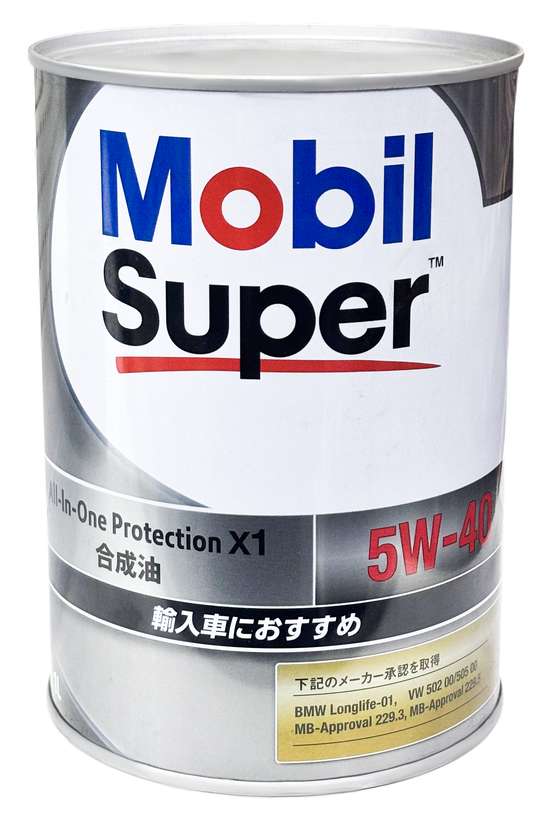 Масло моторное "Mobil" super euro sn/cf 5w40 (1л) синтетика