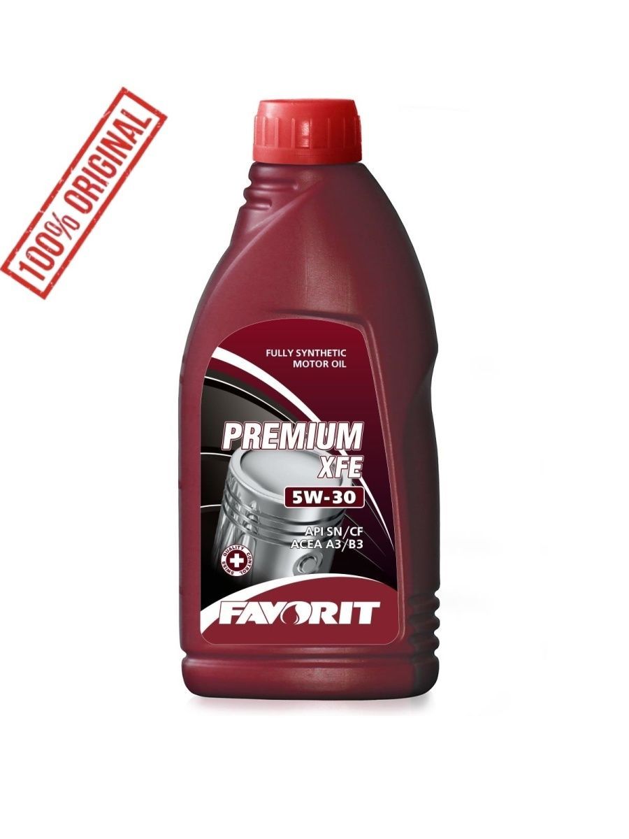Масло моторное "Favorit" premium x fe sn/cf 5w30 (1л) синтетика