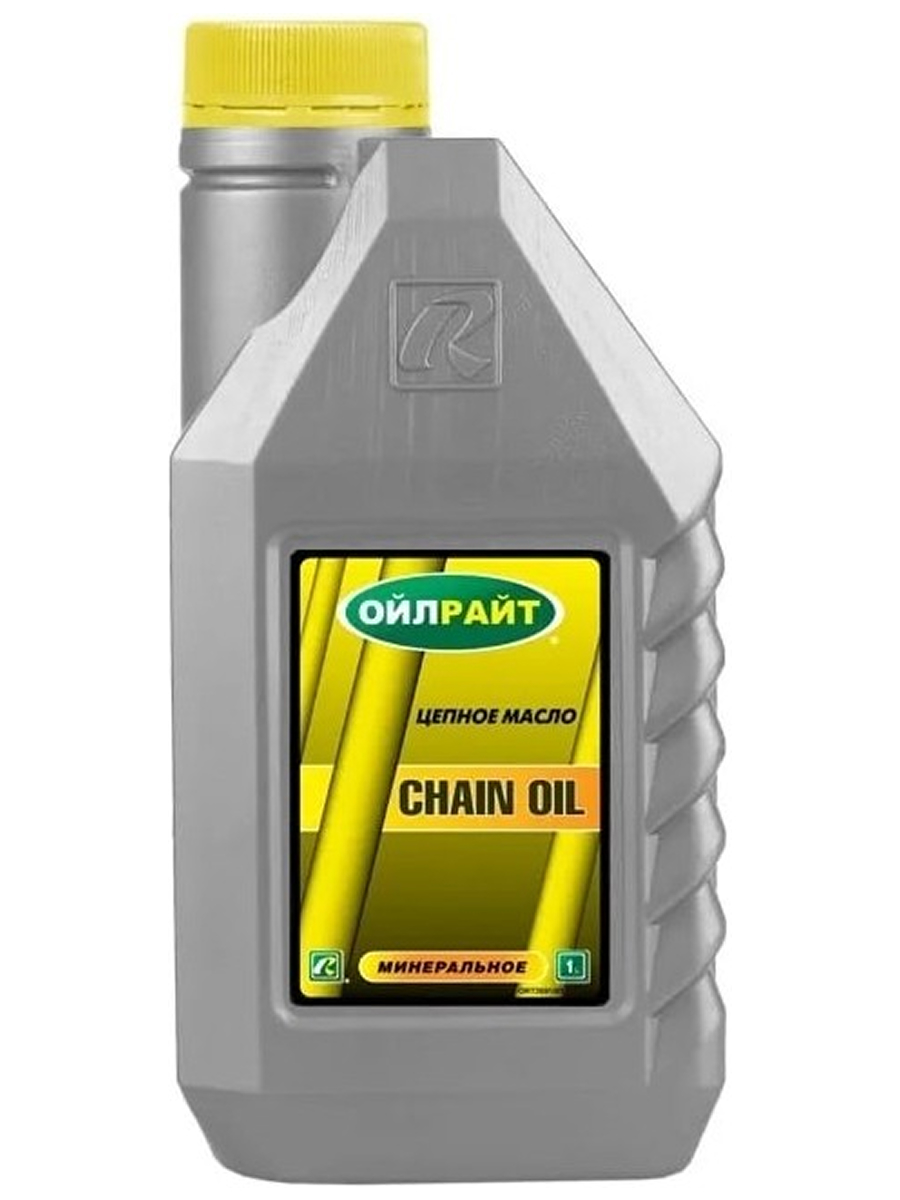  Масло для смазки цепей пил "Олрайт" (1л) минеральное